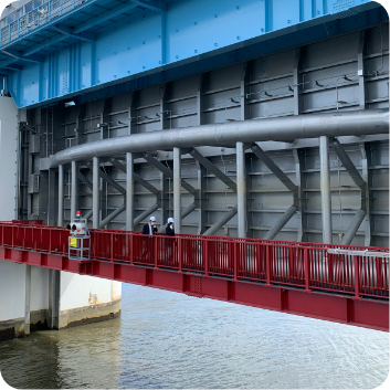 Storm surge gate（SUS323L）