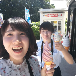 関門橋近くの壇之浦SAにて