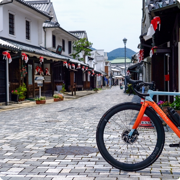 柳井白壁の街並み